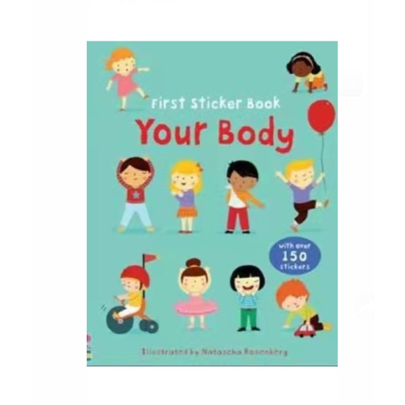 FIRST STICKER BOOK-Your Body