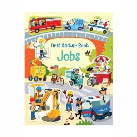 FIRST STICKER BOOK-JOBS