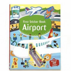 FIRST STICKER BOOK-AIRPORT