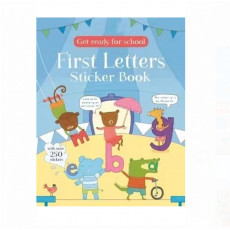 FIRST STICKER BOOK-First Letters