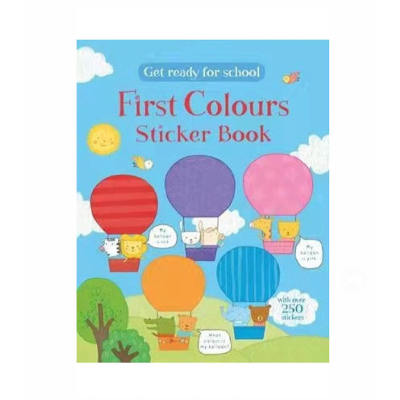 FIRST STICKER BOOK-First Colours