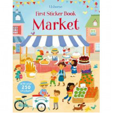 FIRST STICKER BOOK-Market