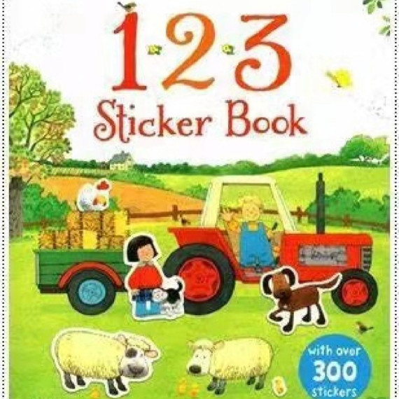 FIRST STICKER BOOK-123