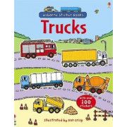 FIRST STICKER BOOK-Trucks