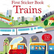 FIRST STICKER BOOK-Trains