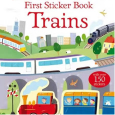 FIRST STICKER BOOK-Trains