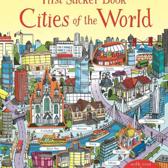 FIRST STICKER BOOK-Cities of the world