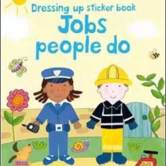 FIRST STICKER BOOK-Jobs People Do