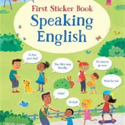 FIRST STICKER BOOK-Speaking English