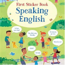 FIRST STICKER BOOK-Speaking English