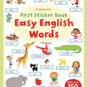 FIRST STICKER BOOK-Easy English Words