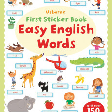 FIRST STICKER BOOK-Easy English Words