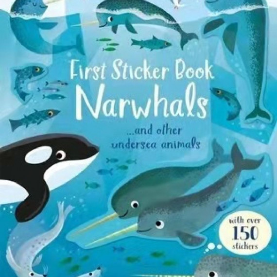 FIRST STICKER BOOK-Narwhals