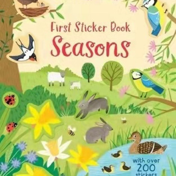 FIRST STICKER BOOK-Seasons