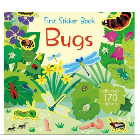 FIRST STICKER BOOK-Bugs