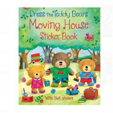 FIRST STICKER BOOK-Dress The Teddy Bears Moving House