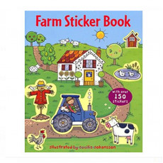 FIRST STICKER BOOK-Farms