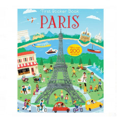 FIRST STICKER BOOK-Paris