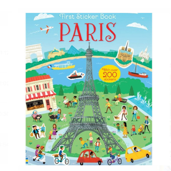 FIRST STICKER BOOK-Paris