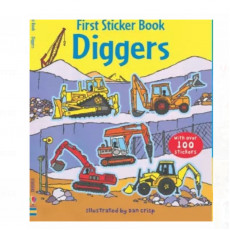 FIRST STICKER BOOK-Diggers