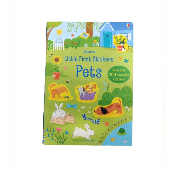 FIRST STICKER BOOK-Pets