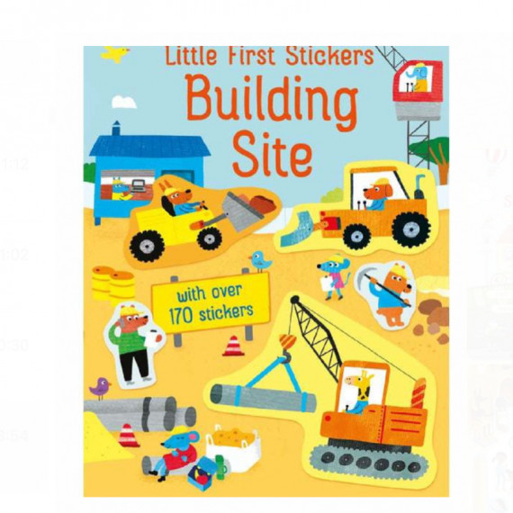 FIRST STICKER BOOK-Building Site