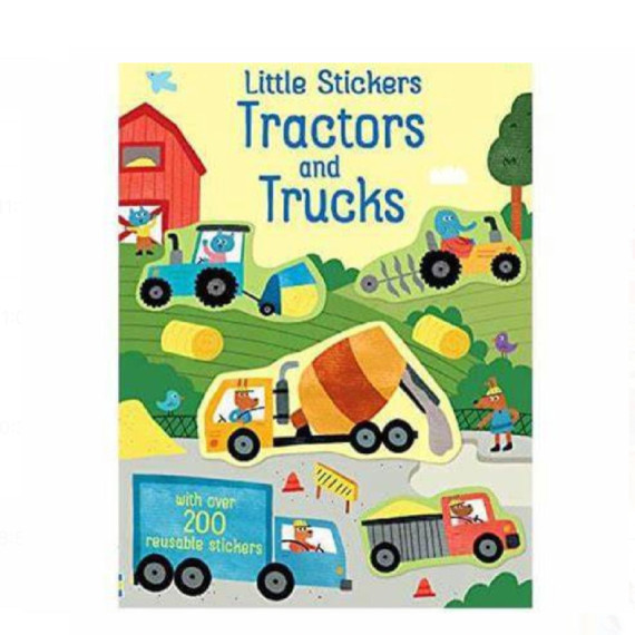 FIRST STICKER BOOK-Tractors and Trucks