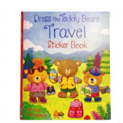 FIRST STICKER BOOK-Dress the Teddy Bears Travel