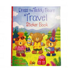 FIRST STICKER BOOK-Dress the Teddy Bears Travel