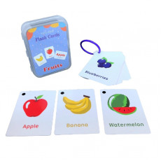 Flash Cards 早教英文單詞認字卡--Fruits