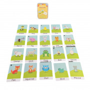 Flash Cards 早教英文單詞認字卡--Farm Animals