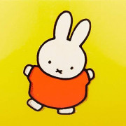 日本製 Miffy 黃色湯碗 飯碗