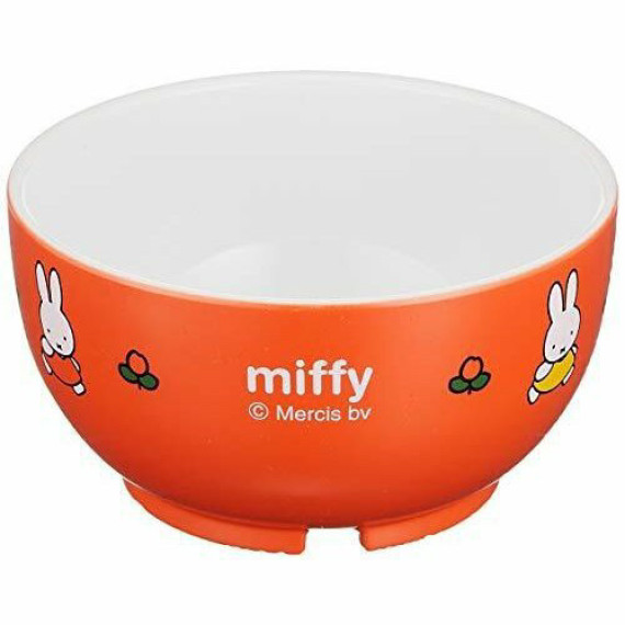 日本製 Miffy 橙色湯碗 飯碗