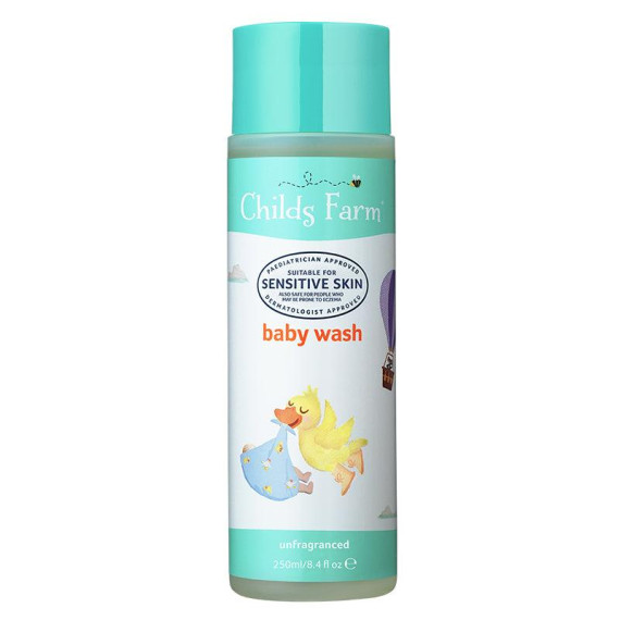 Childs Farm 嬰兒洗髮沐浴露 - 無香水 250ml