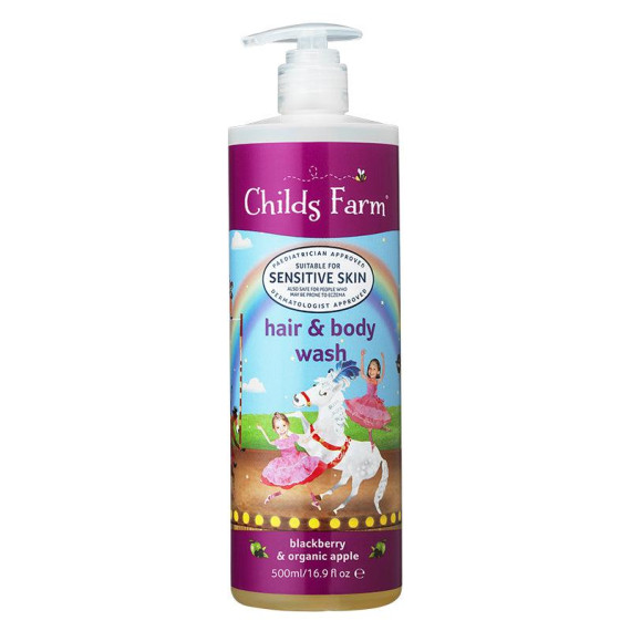 Childs Farm黑莓和蘋果洗髮沐浴露500ml