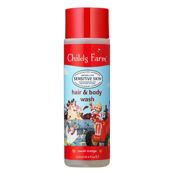 Childs Farm 甜橙洗髮及沐浴露 250ml