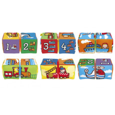 K's Kids 發聲配對方塊- 交通工具 (Match & Sound Blocks – Vehicles)