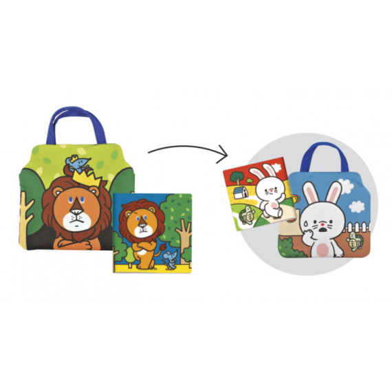 K's Kids 小瑤換裝系列 – 小白兔與獅子(Role Play Doll Sets – Lion and Rabbit)