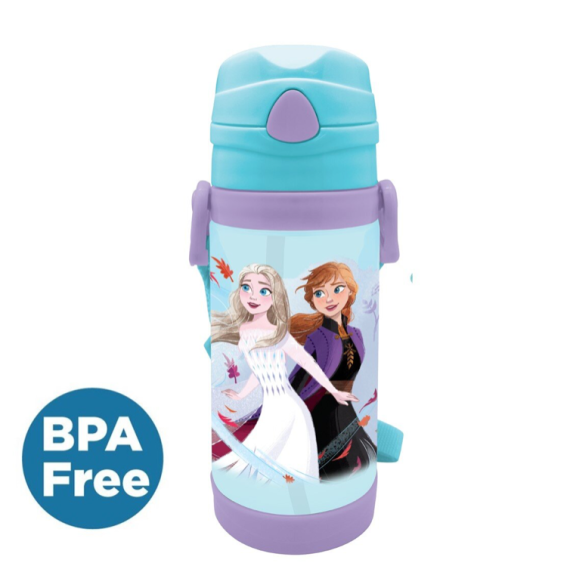 Disney Frozen - 便攜式背帶水樽(450ml)