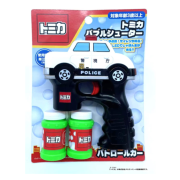 TOMICA 電動泡泡槍玩具-警車款