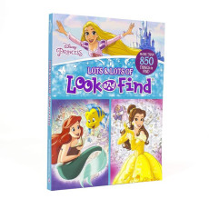 超厚版Disney Princess Lots & Lots of Look and Find