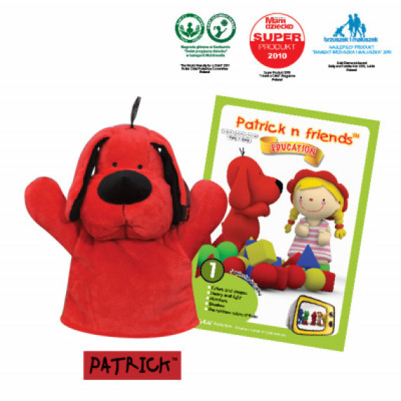 K's Kids 德育卡通連手偶 – Patrick (Patrick n Friends DVD Cartoon with Hand Puppet – Patrick)