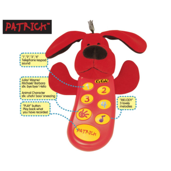 K's Kids 愛心留言電話 – Patrick (Mom’s on the Phone- Patrick)