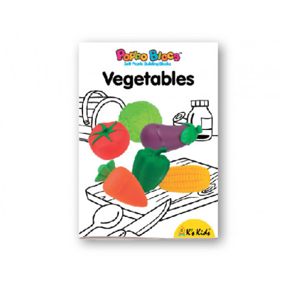 K's Kids  蔬果軟膠積木 – Vegetables