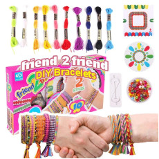 Jundi Friend 2 Friend 兒童手工藝編織手繩玩具