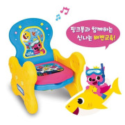 韓國Pinkfong x Baby Shark兒童音樂學習坐廁/男童掛牆尿兜