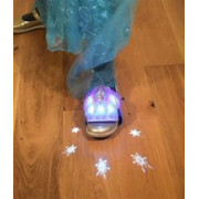 迪士尼 Disney Frozen 2 Elsa 投射 雪花 鞋套 Magic Ice Walker