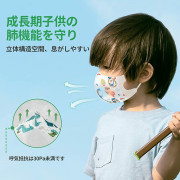 Greennose 3D 立體幼兒口罩5片裝 (1-3歲)-刺蝟