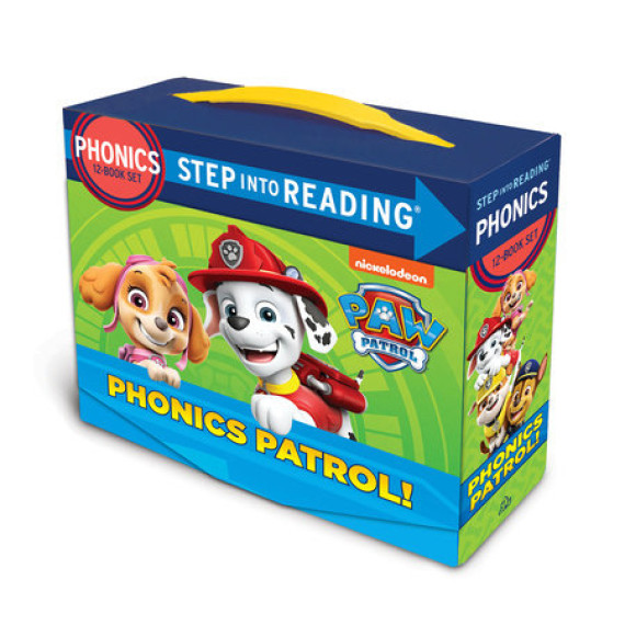 Paw Patrols Step Into Reading 自然拼讀phonics patrol (全套12冊)