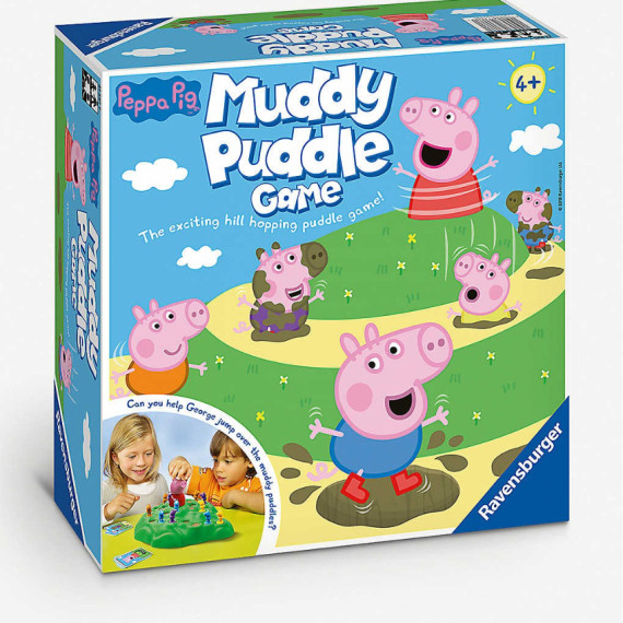 英國直送 Peppa Pig Muddy Puddle Game